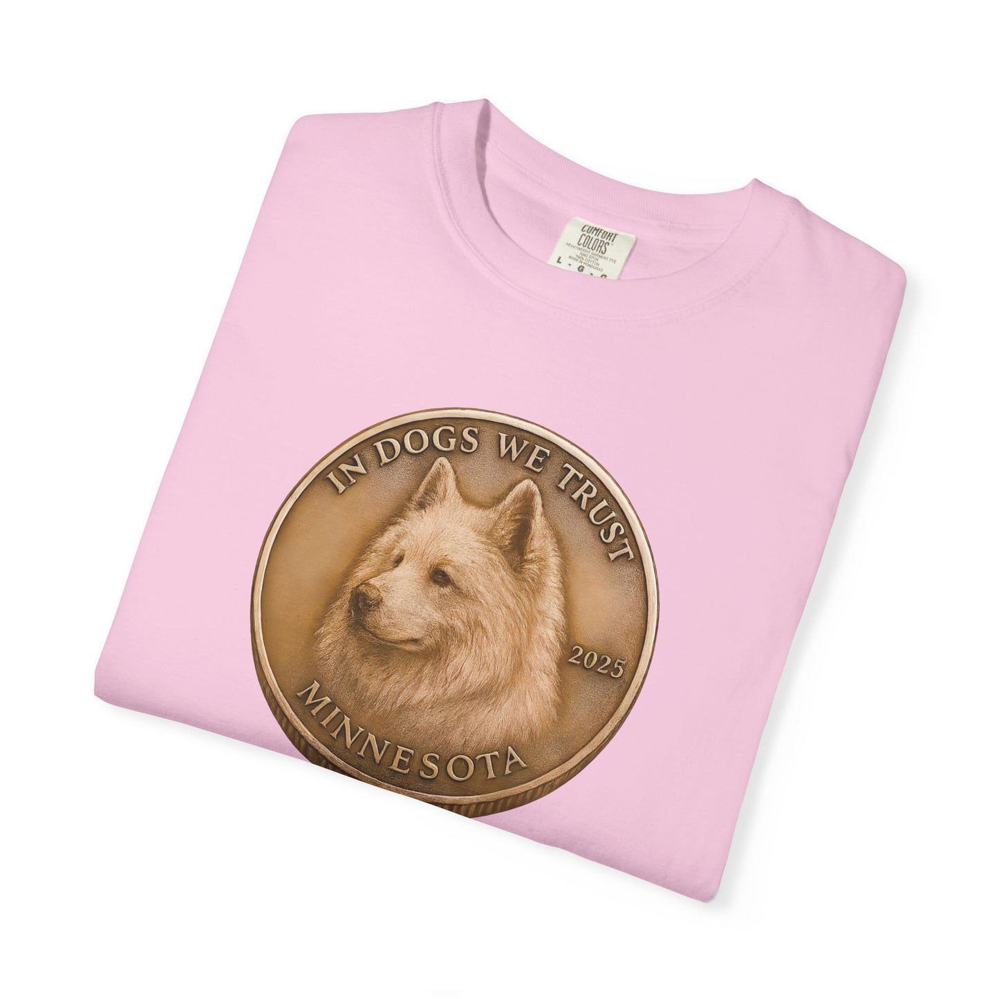 Minnesota State Coin T-Shirt Collection - Proud Dog Breed Illustrations