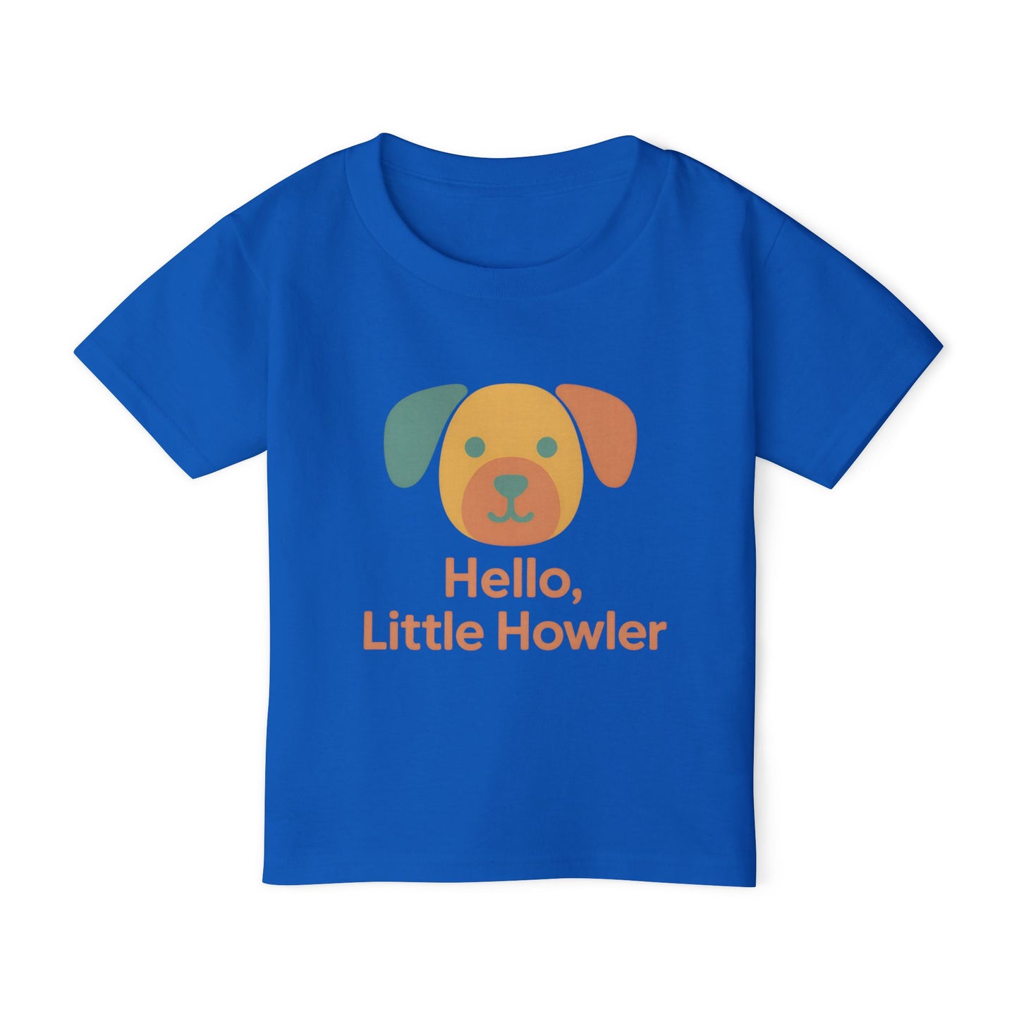 Adorable Toddler T-Shirt, Cute Dog Shirt, Hello Little Howler Tee, Kids Gift, Pet Lover Apparel, Fun Playtime Top