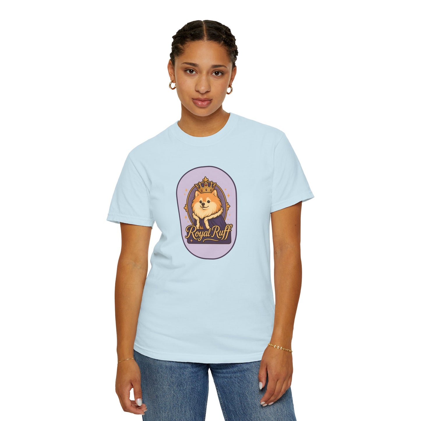 Dog Lover's Royal Ruff T-Shirt - Unisex Funny Pet Tee, Gift for Dog Parents, Cute Animal Shirt, Pet Memorial, Birthday Gift
