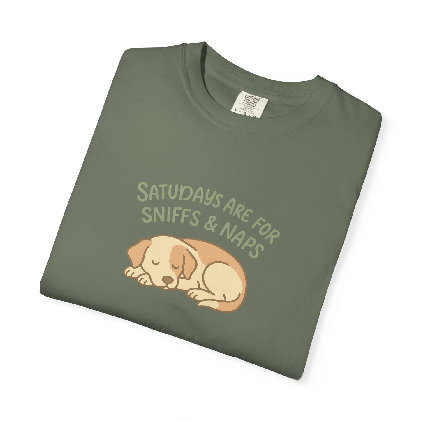 Saturdays are for naps Dog Dad T-Shirt