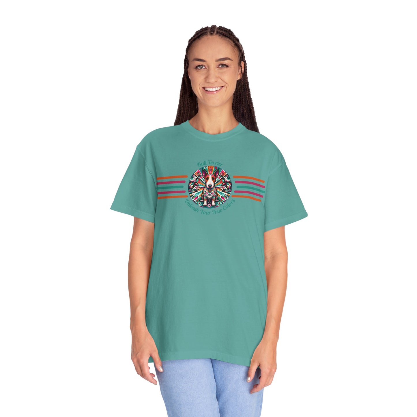 Bull Terrier - "Unleash Your True Colors" Graphic Tee