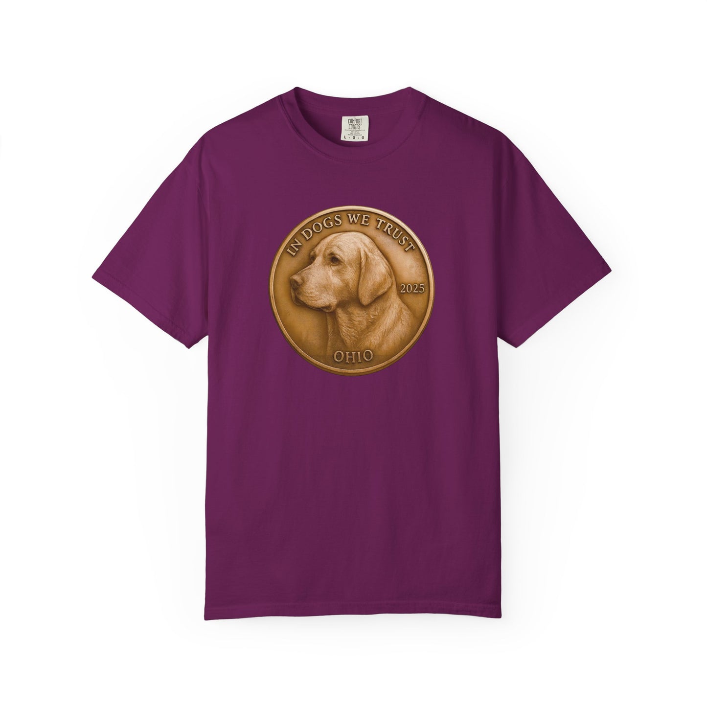 Ohio State Coin T-Shirt Collection - Proud Dog Breed Illustrations