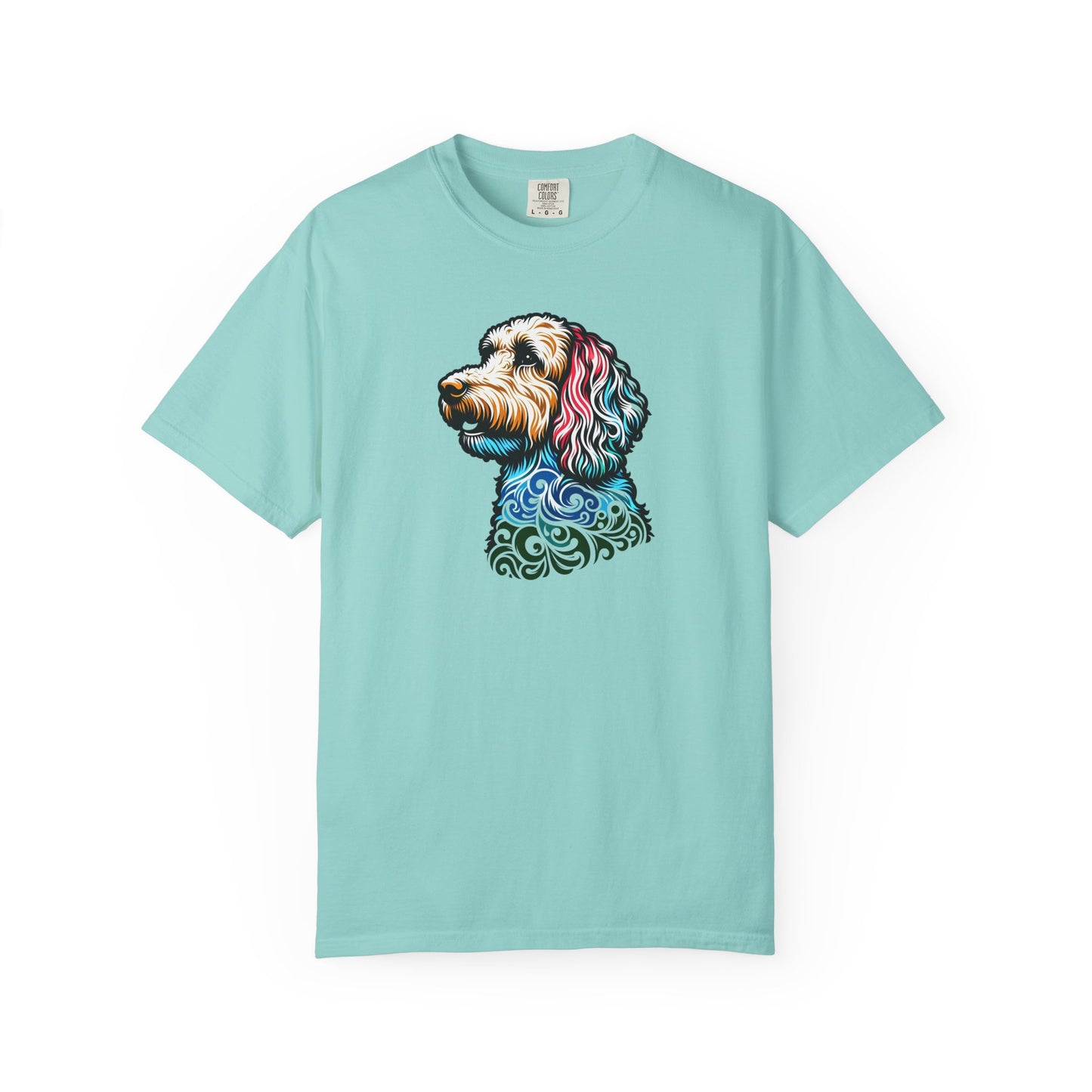 Labradoodle Love Tee – Color Splash Edition