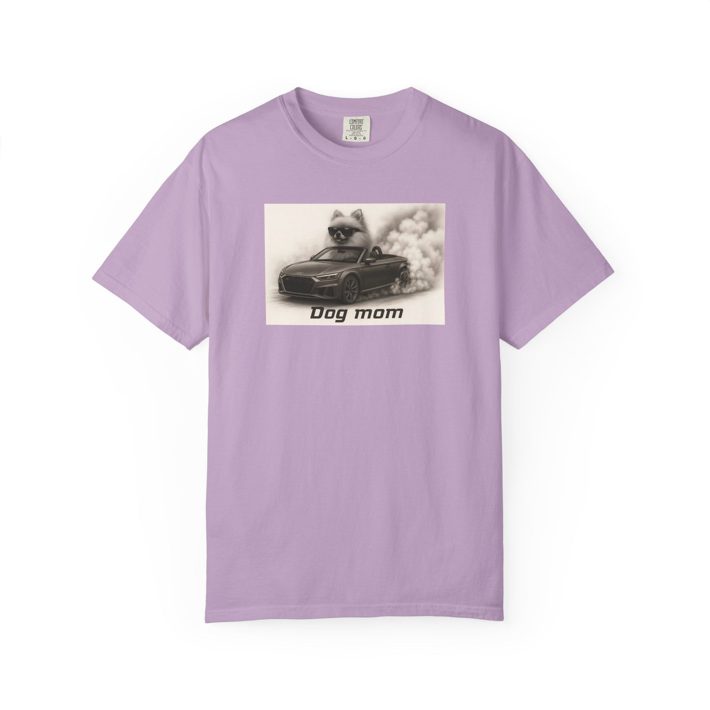 Dog Mom - Pomeranian - “Cool Dogs in Cool Cars” T-Shirt Collection! 🐶🚗