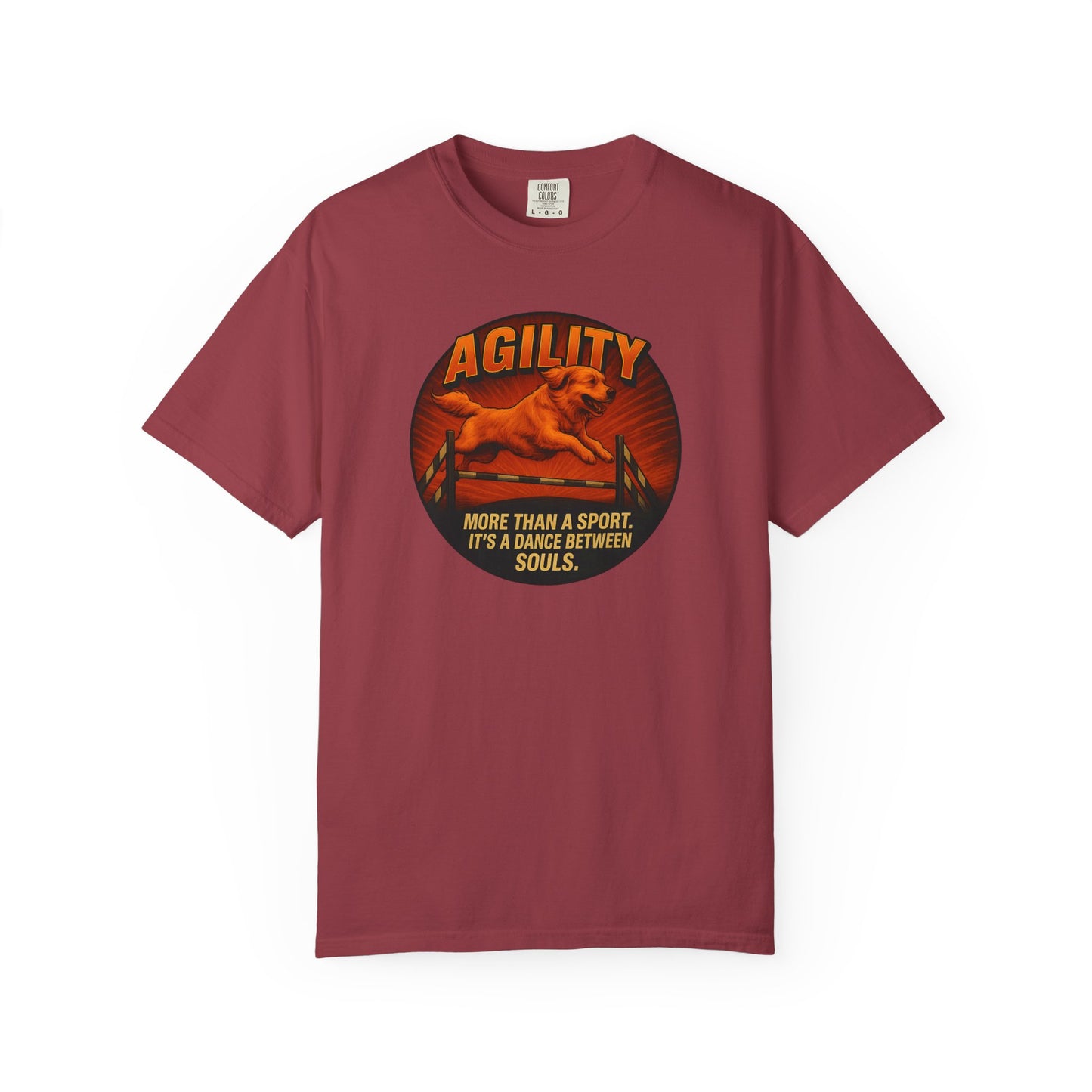 Agility Dog Sport Unisex Garment-Dyed T-Shirt