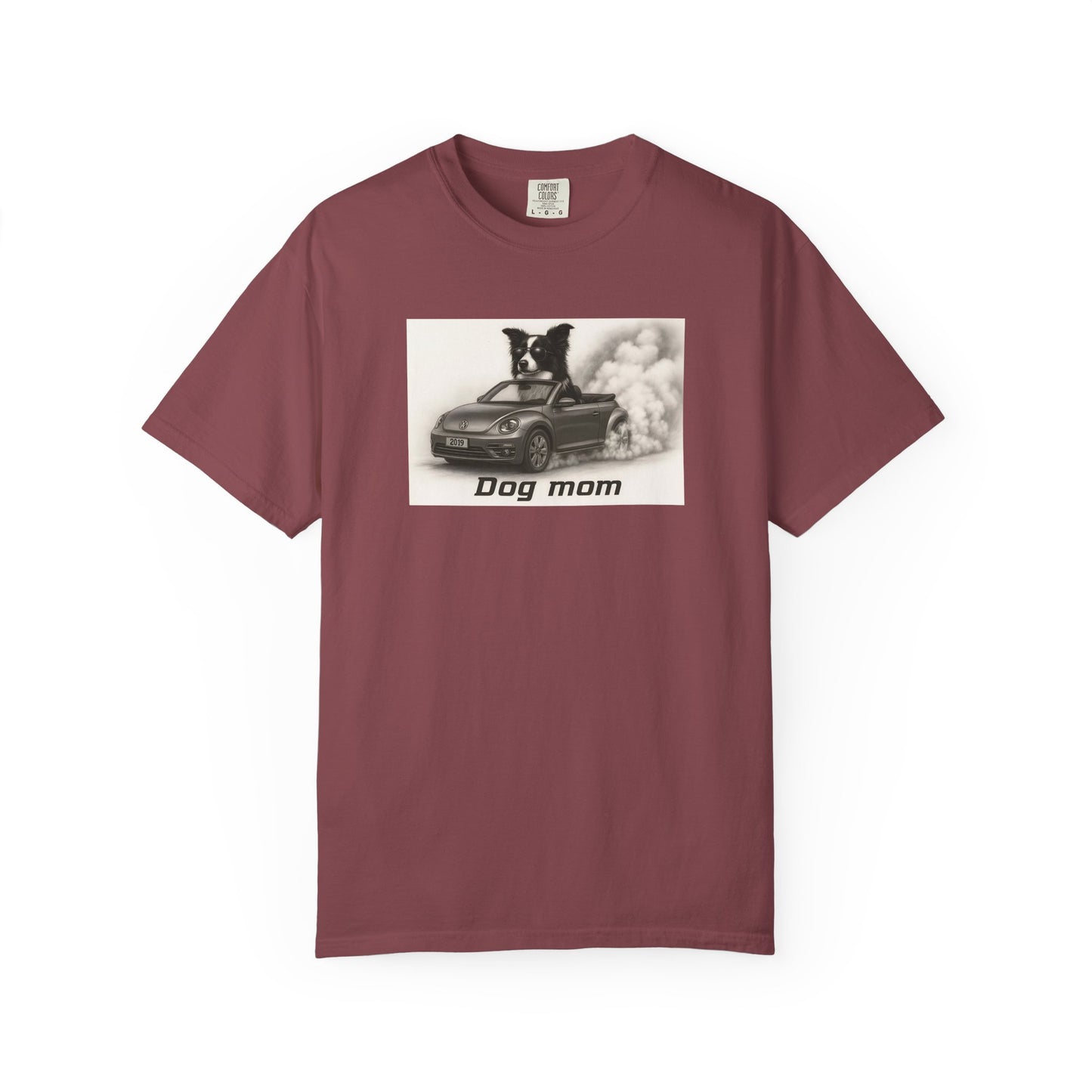 Dog Mom - Border Collie - “Cool Dogs in Cool Cars” T-Shirt Collection! 🐶🚗