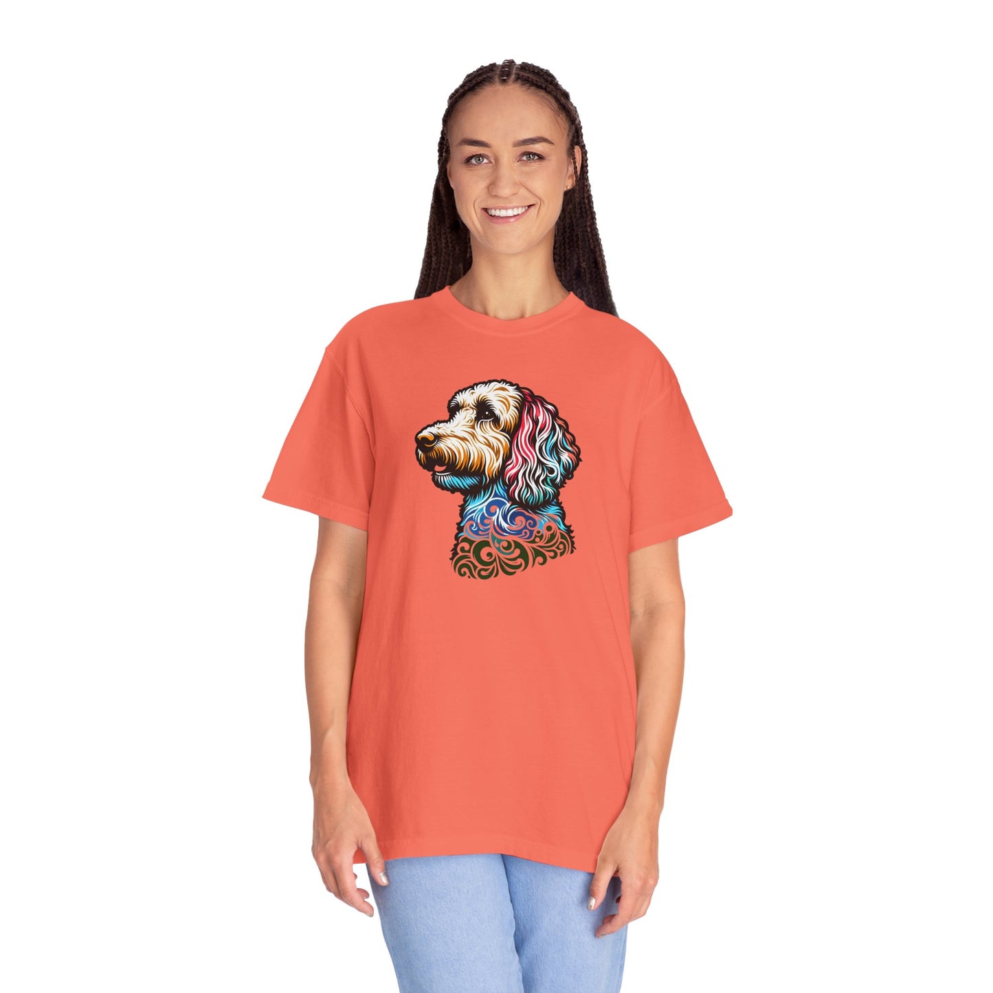 Labradoodle Love Tee – Color Splash Edition