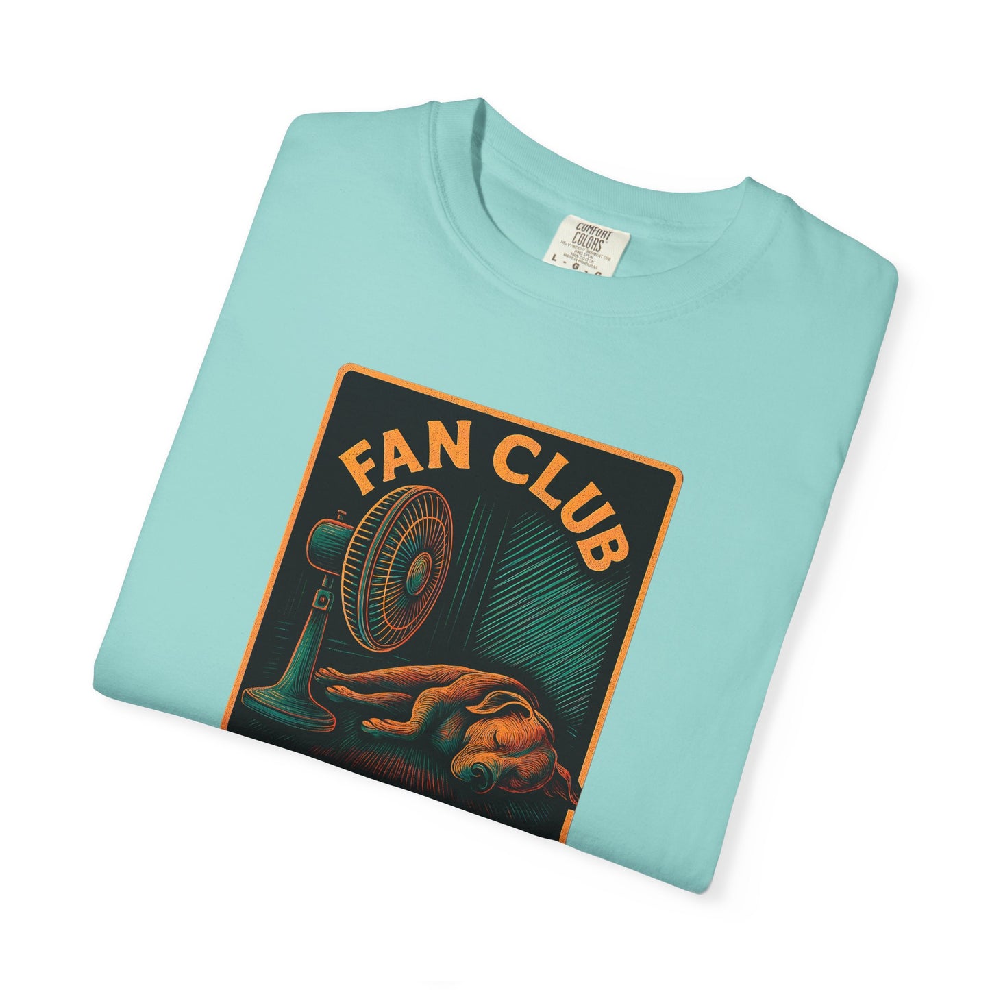 Fan Club President Unisex T-shirt, Garment-Dyed Tee, Unique Gift, Club Member Apparel, Casual Wear, Fan Merchandise