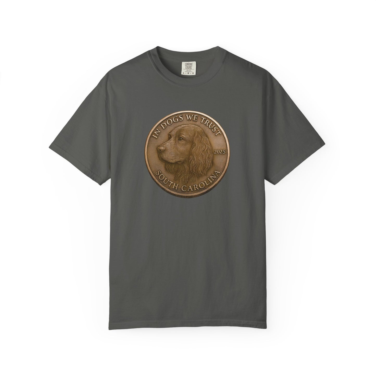 South Carolina State Coin T-Shirt Collection - Proud Dog Breed Illustrations