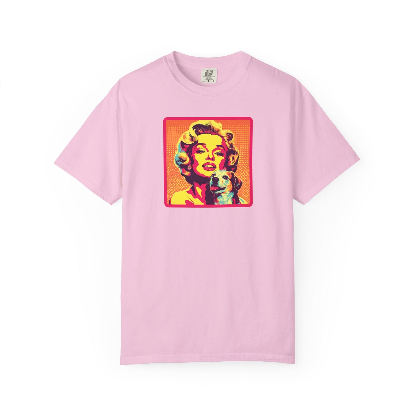 Vintage Dog Mom T-shirt - Unisex Garment-Dyed Tee for Dog Lovers
