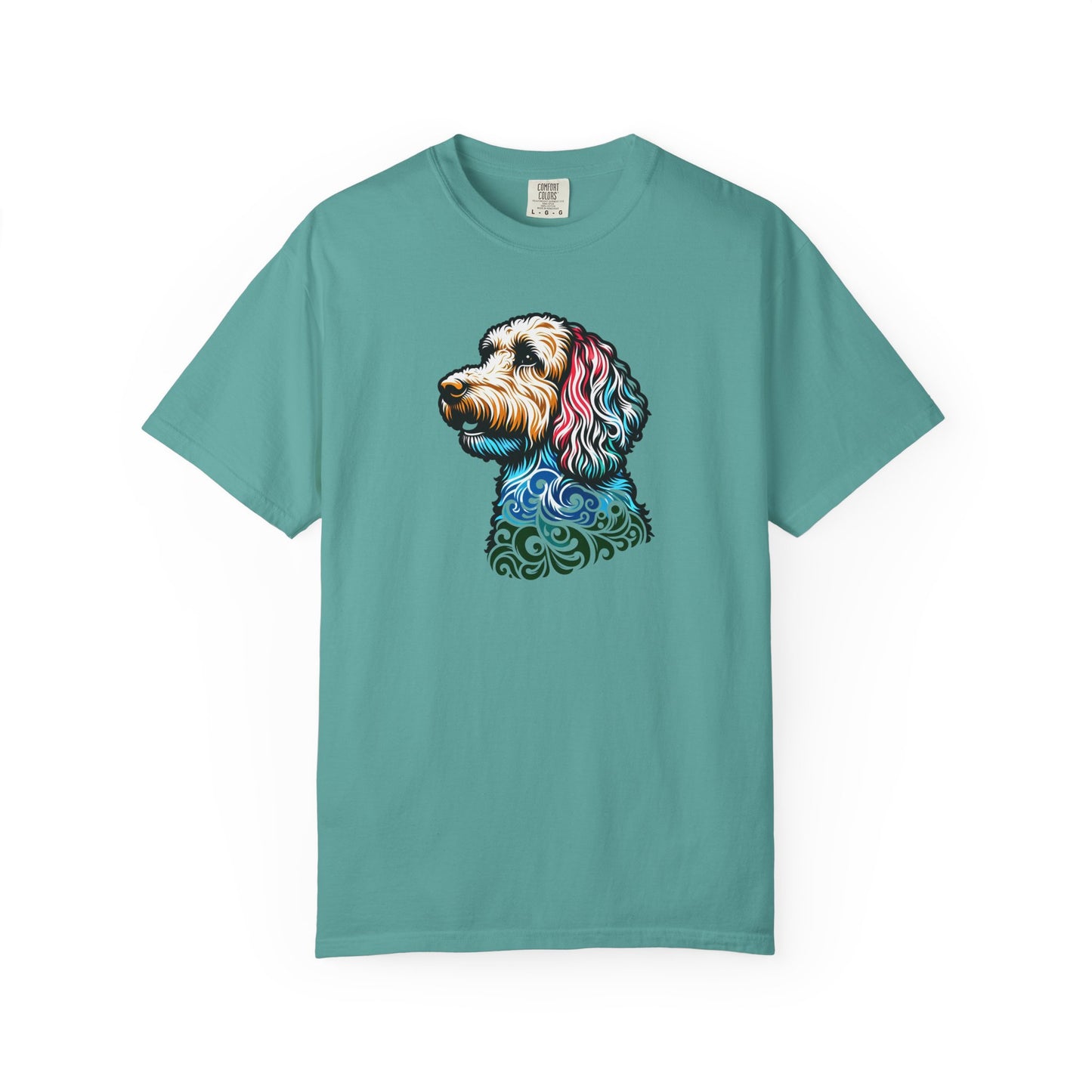 Labradoodle Love Tee – Color Splash Edition