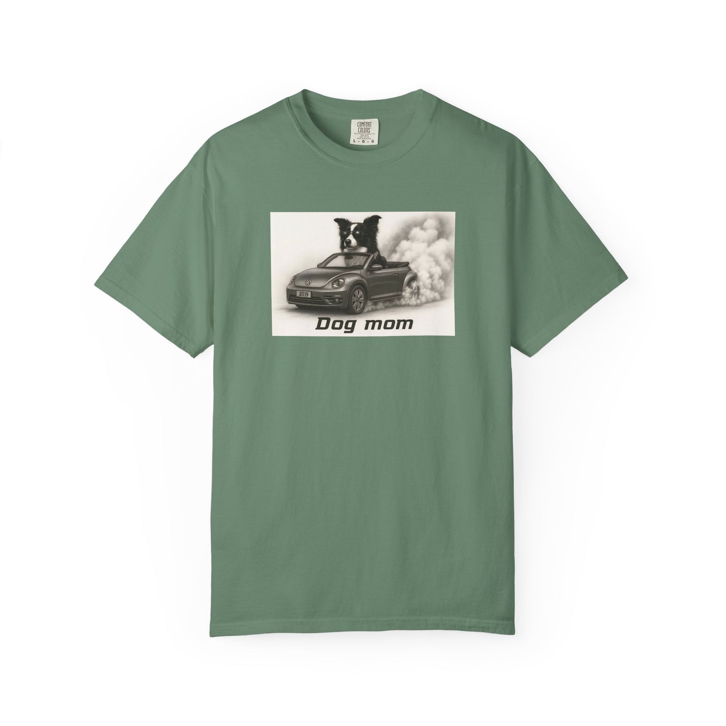 Dog Mom - Border Collie - “Cool Dogs in Cool Cars” T-Shirt Collection! 🐶🚗