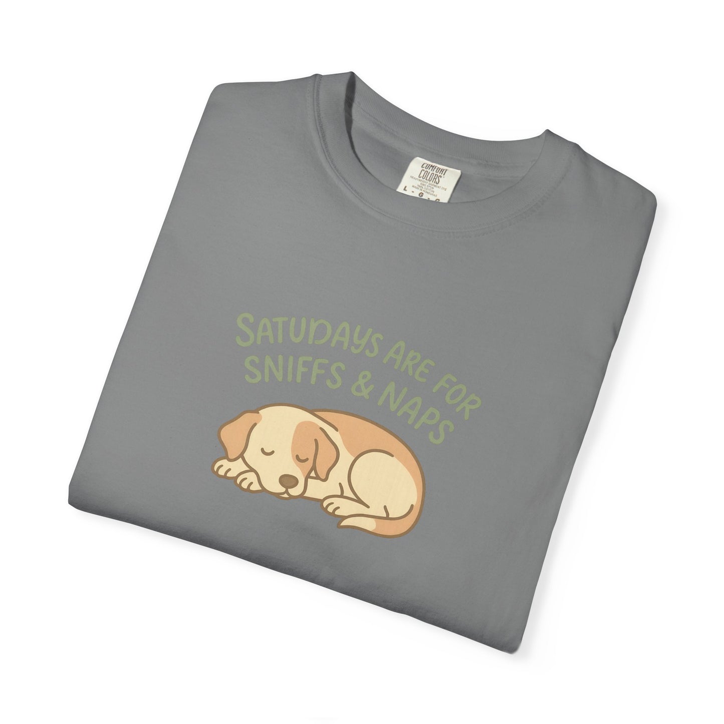 Saturdays are for naps Dog Dad T-Shirt