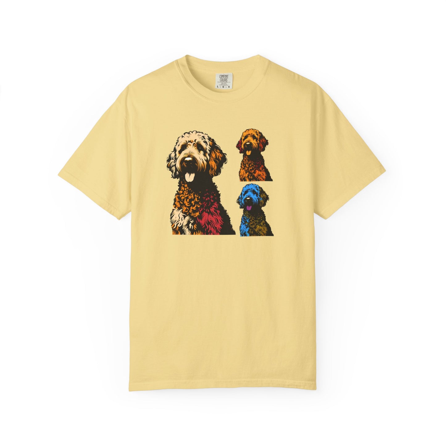 Labradoodle Love Tee – Color Splash Edition