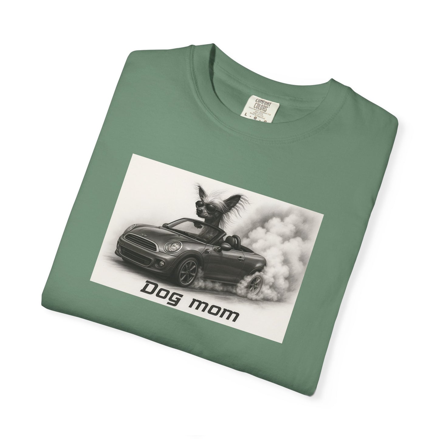 Dog Mom - Chinese Crested- “Cool Dogs in Cool Cars” T-Shirt Collection! 🐶🚗