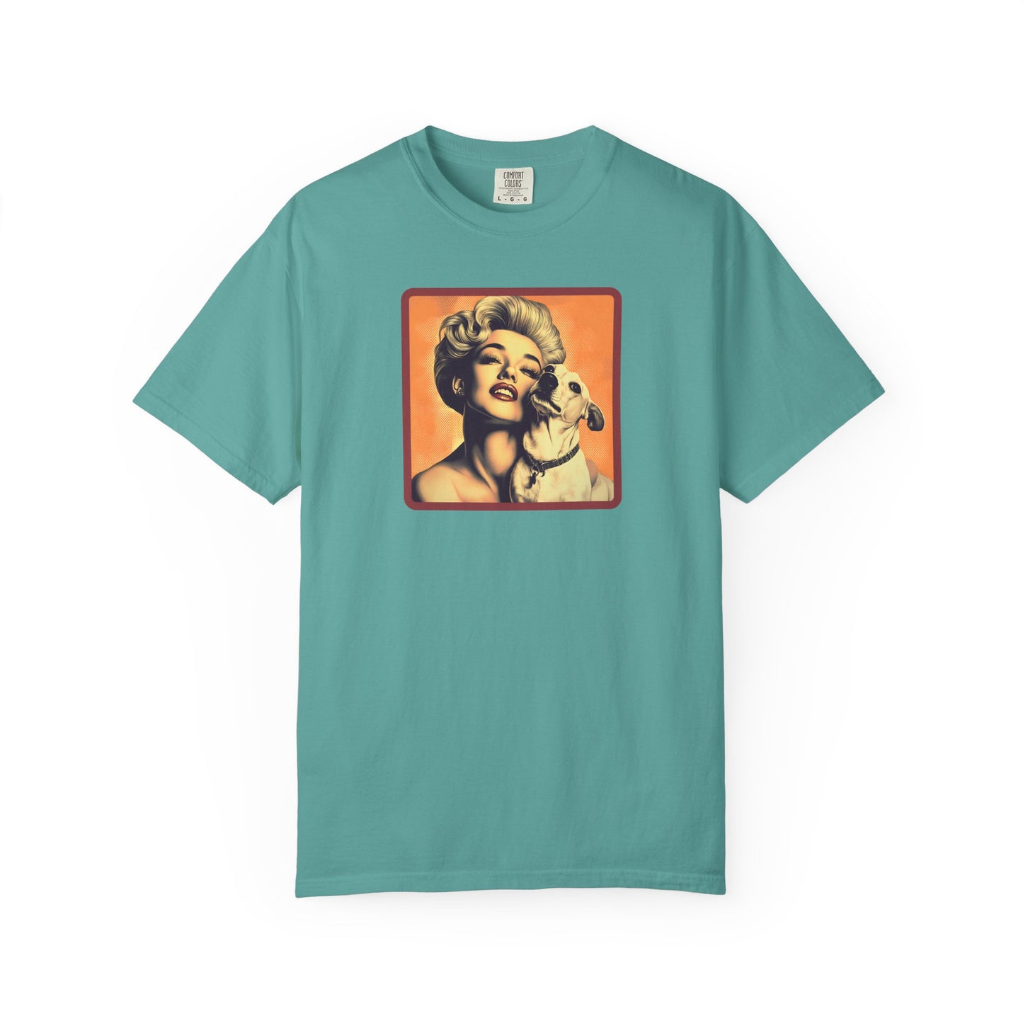 Vintage Poster T-Shirt - Unisex Garment-Dyed Tee