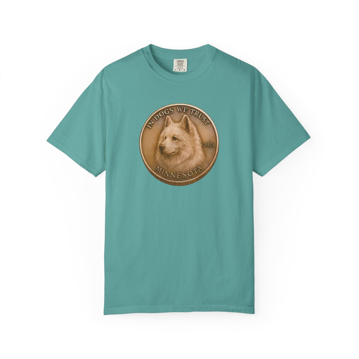 Minnesota State Coin T-Shirt Collection - Proud Dog Breed Illustrations