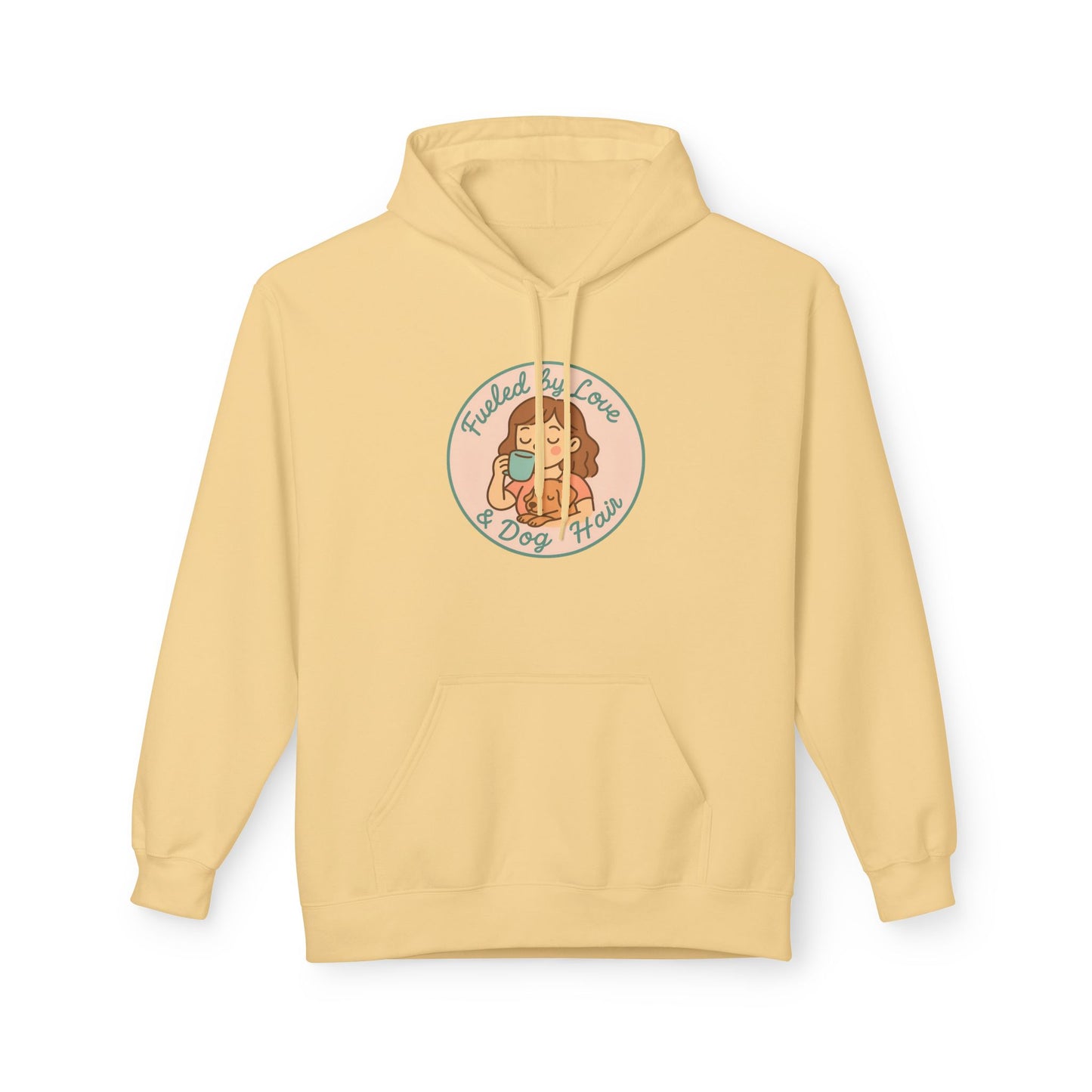 Hoodie for Dog Moms - Unisex Midweight Softstyle Fleece Hoodie