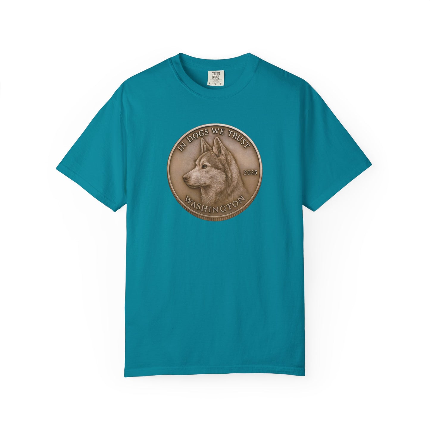 Washington State Coin T-Shirt Collection - Proud Dog Breed Illustrations