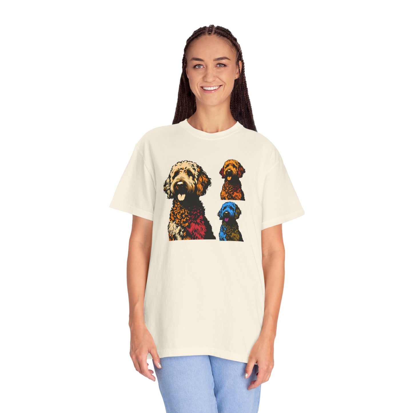 Labradoodle Love Tee – Color Splash Edition