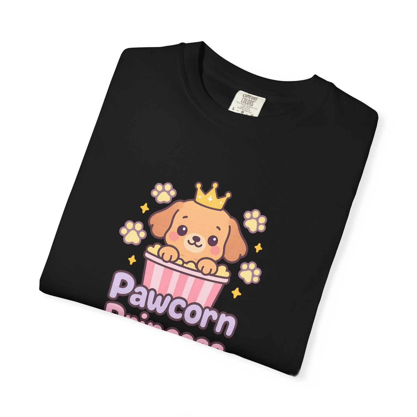 Pawprint Princess T-Shirt, Cute Dog Lover Tee, Funny Pet Shirt, Gift for Dog Moms, Animal Lover Clothing