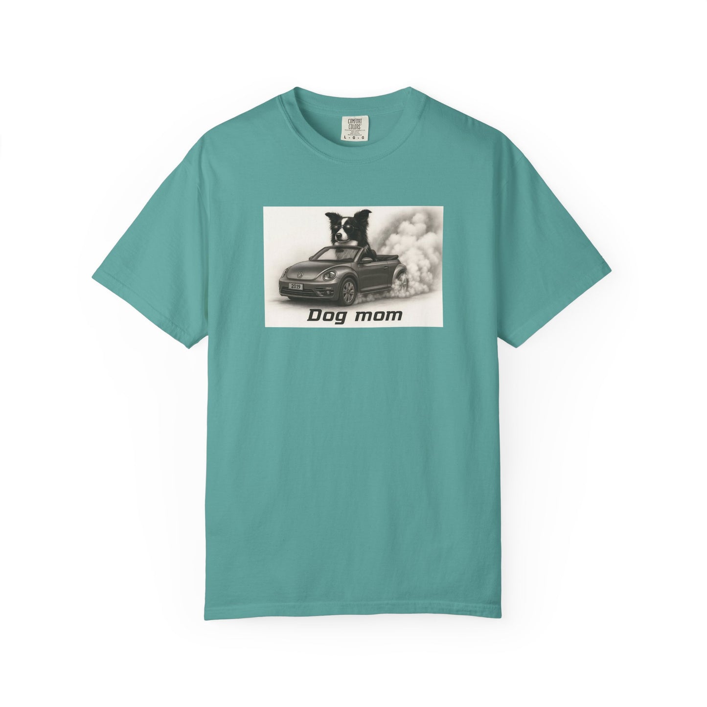 Dog Mom - Border Collie - “Cool Dogs in Cool Cars” T-Shirt Collection! 🐶🚗