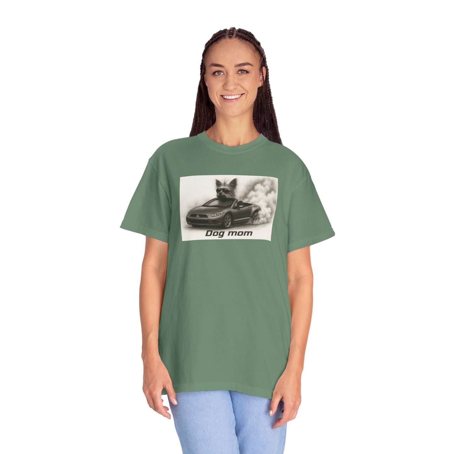 Dog Mom - Yorkshire Terrier - “Cool Dogs in Cool Cars” T-Shirt Collection! 🐶🚗