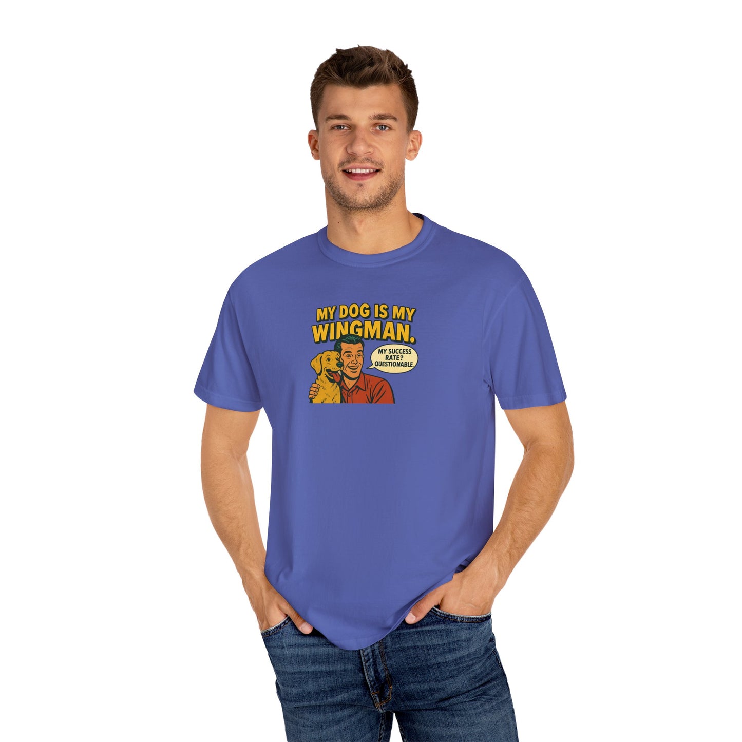 Wingman Dog Dad T-Shirt