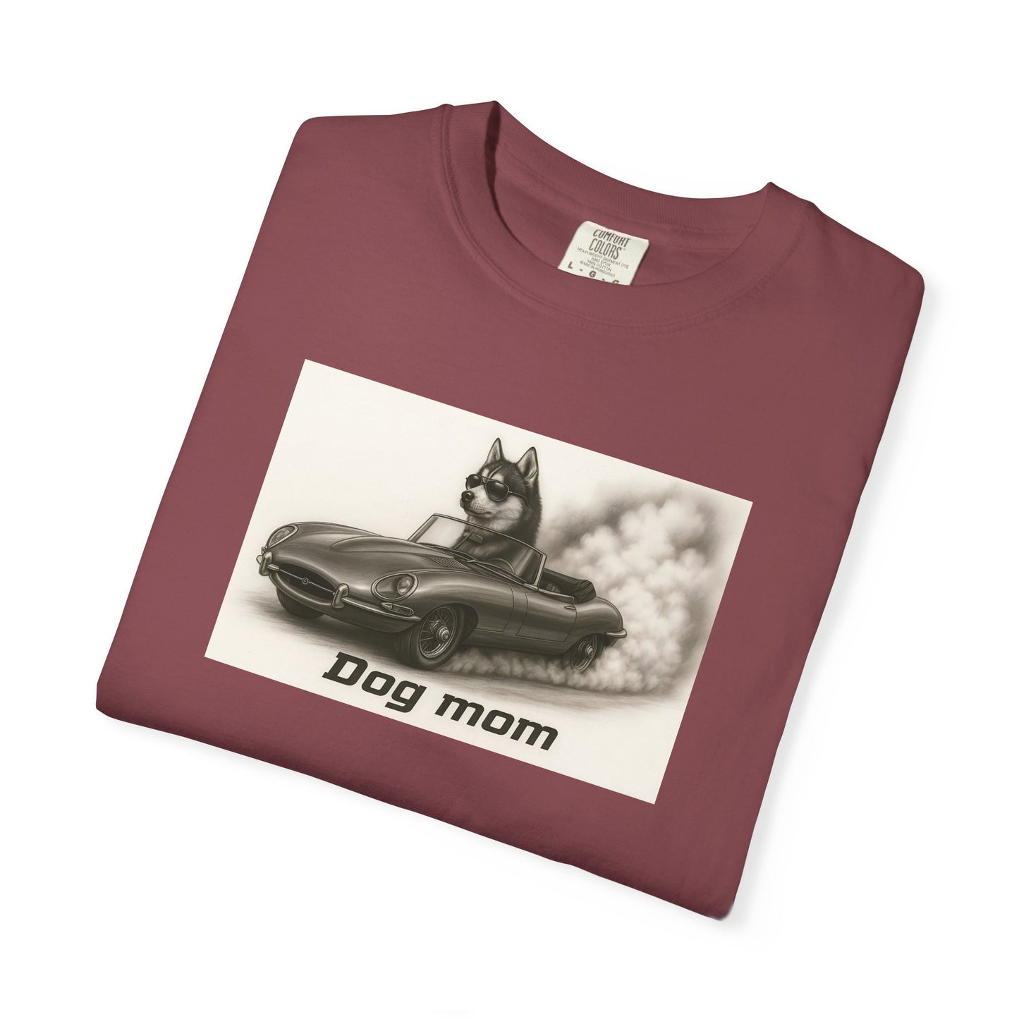 Dog Mom - Siberian Husky - “Cool Dogs in Cool Cars” T-Shirt Collection! 🐶🚗