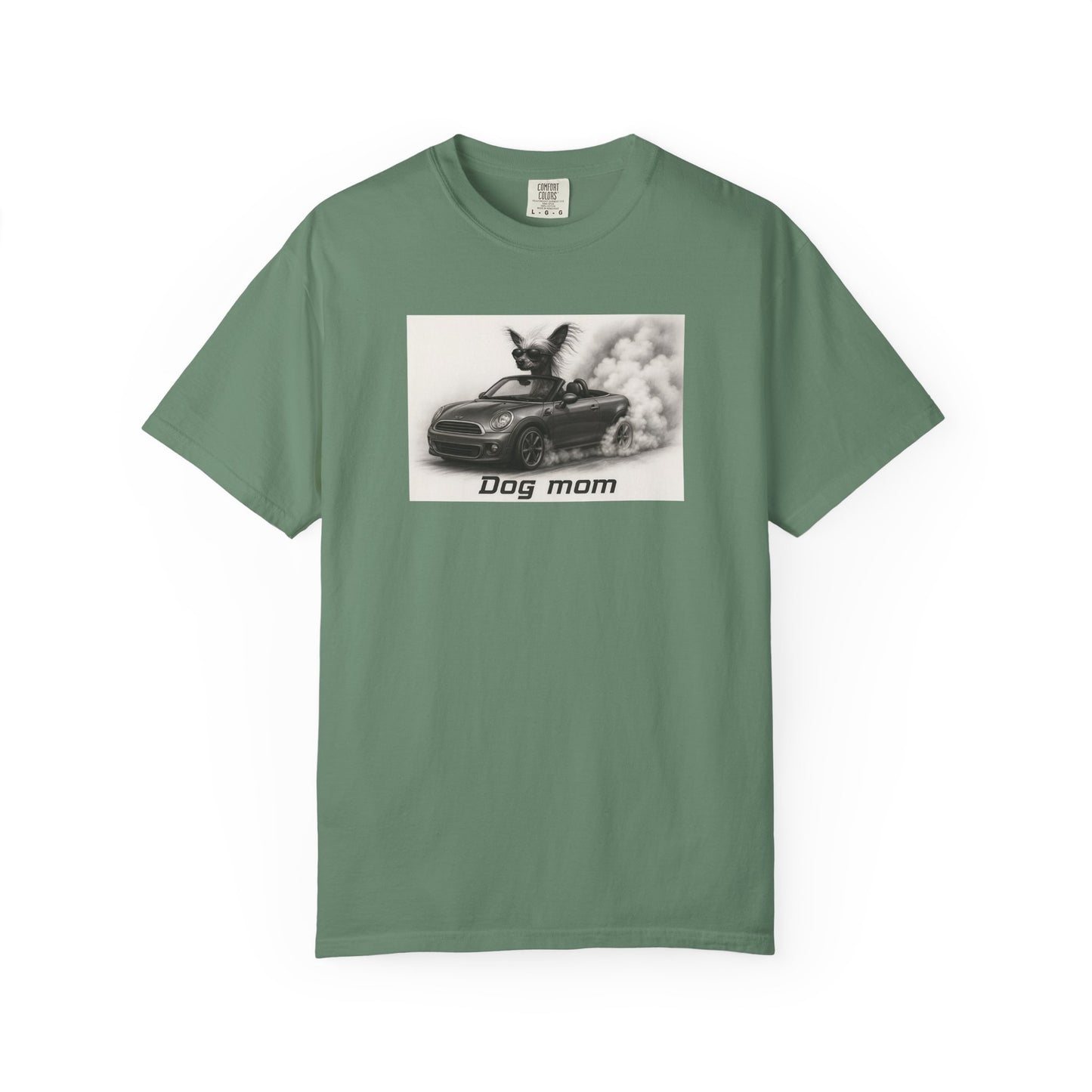 Dog Mom - Chinese Crested- “Cool Dogs in Cool Cars” T-Shirt Collection! 🐶🚗