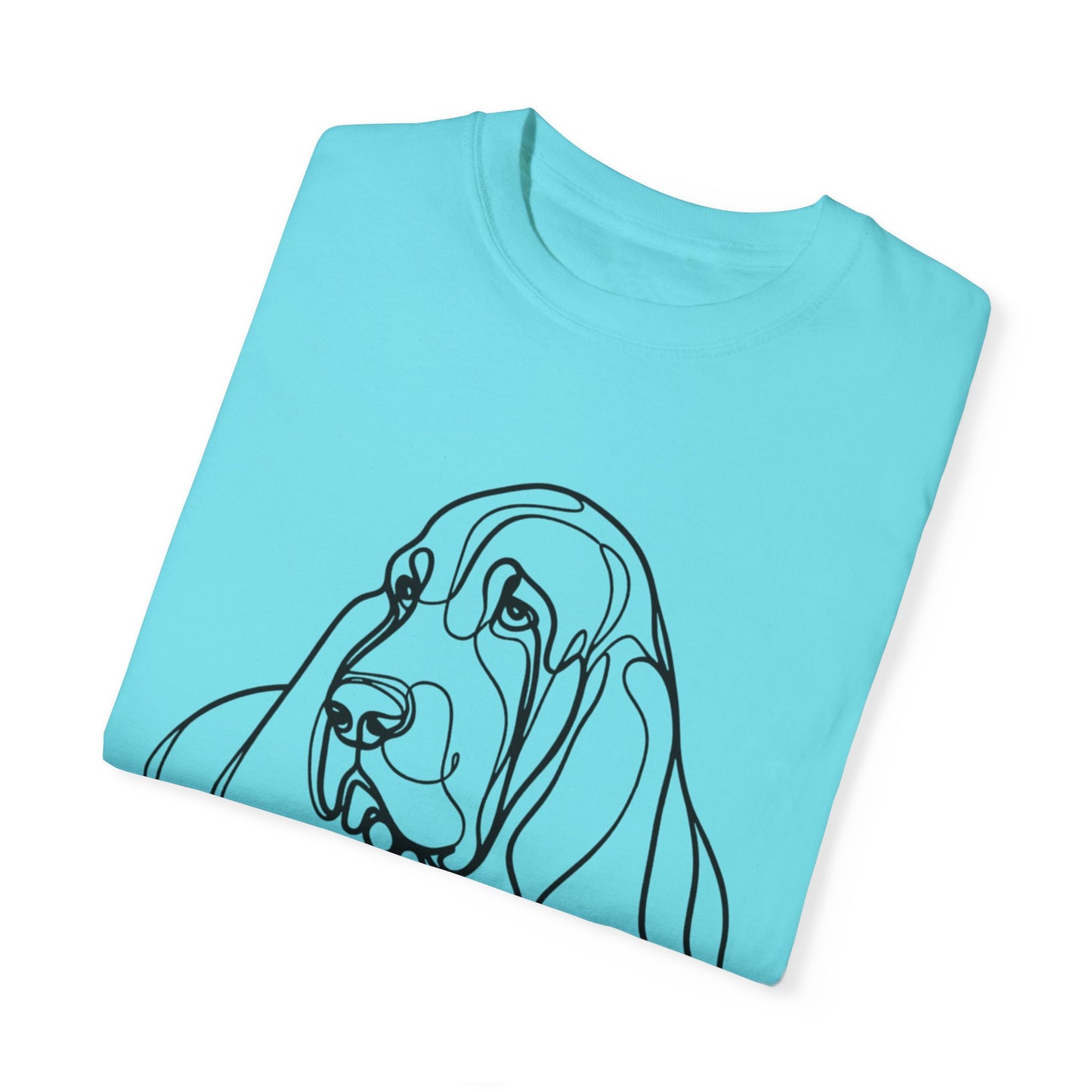 π Low & Loyal β Basset Hound Line Art Tee