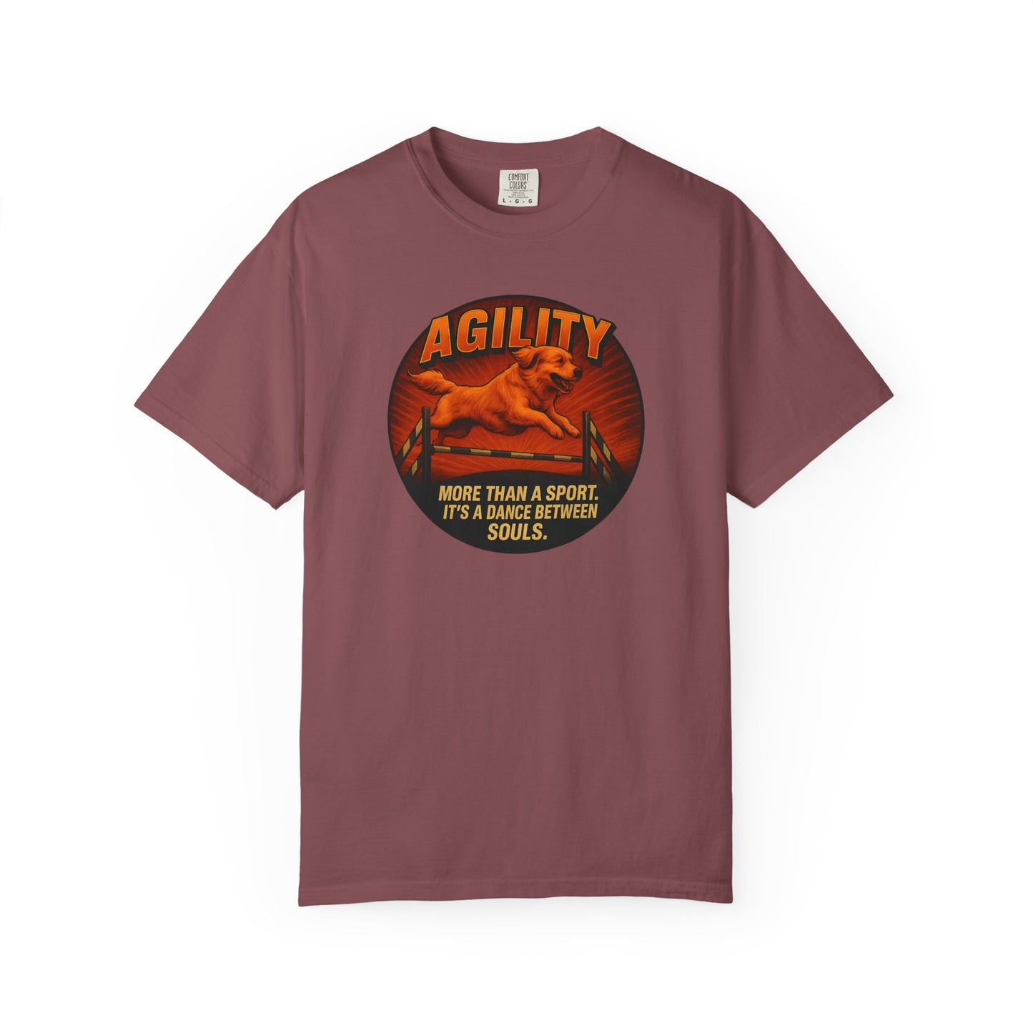 Agility Dog Sport Unisex Garment-Dyed T-Shirt