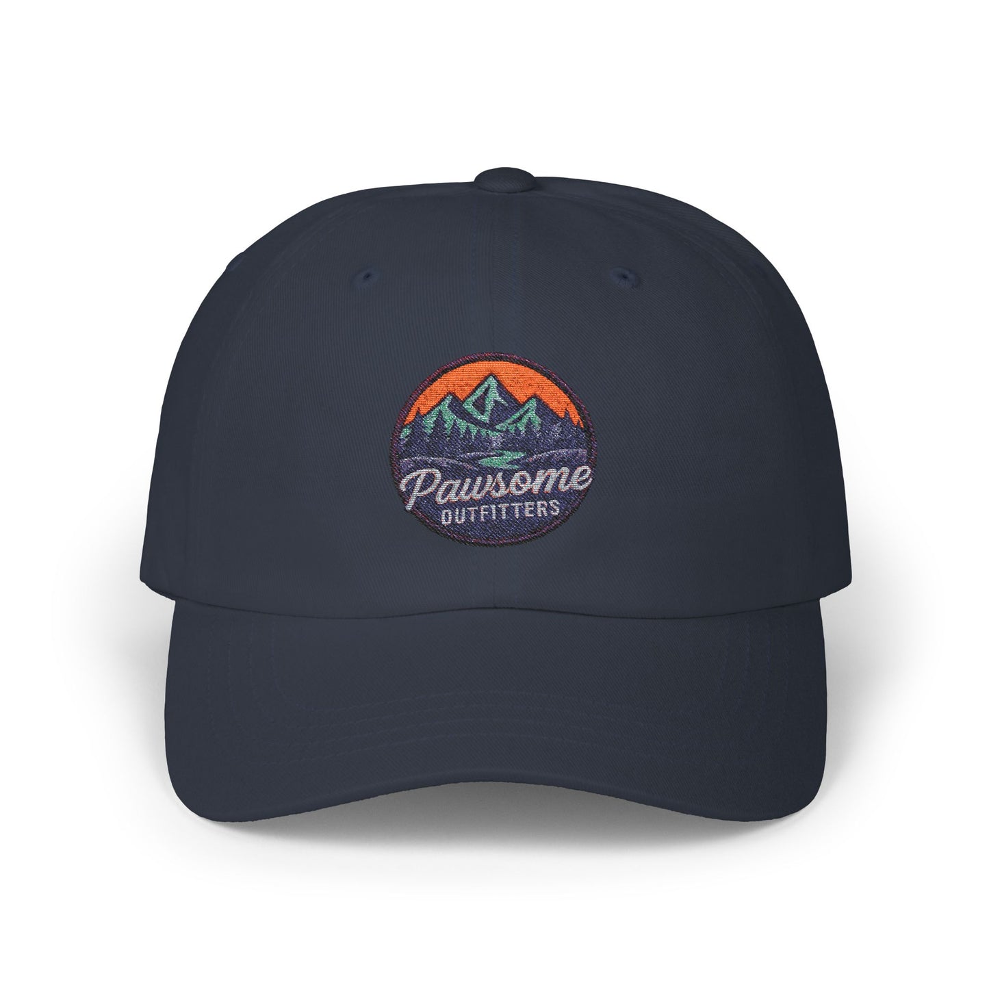 Classic Pawsome Outdoor Dad Cap - Casual Summer Hat, Gift for Dad, Hiking Cap, Adjustable Dad Hat, Adventure Ready Headwear