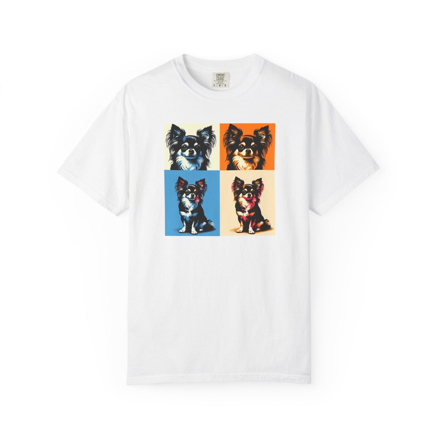 Chihuahua Pop Art Unisex T-shirt - Colorful Graphic Tee for Dog Lovers