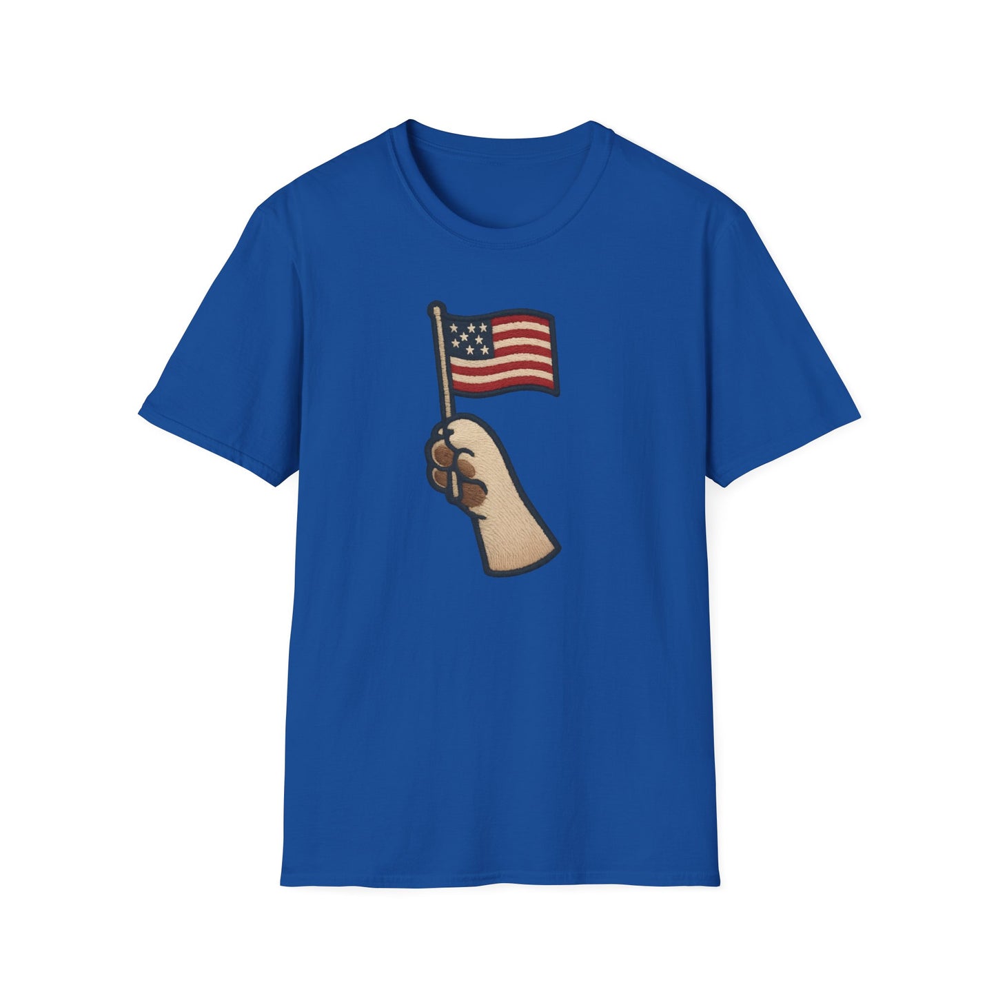Patriotic Unisex T-Shirt with Flag Design, USA Pride Shirt, Everyday Wear, 4th of July Gift, Casual Style, American Flag Tee