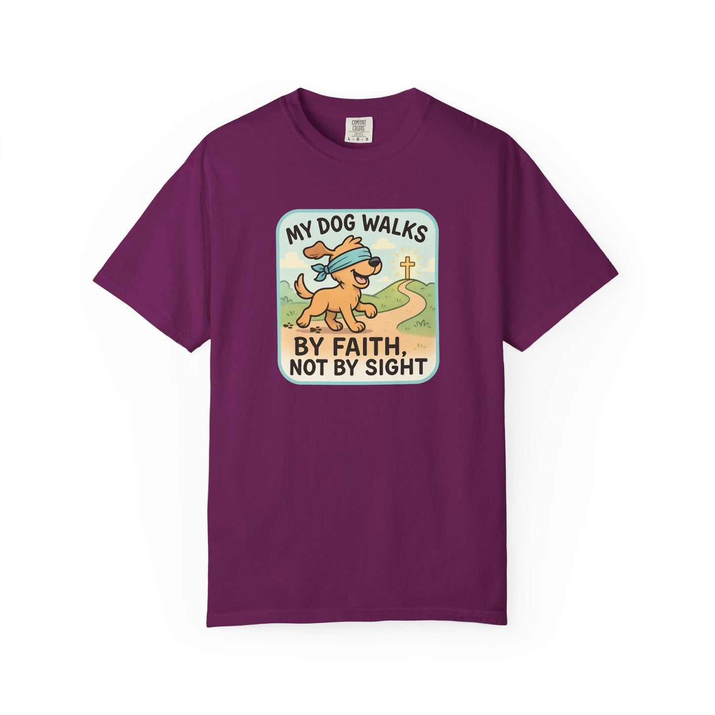 Faith-Inspired Dog Lover T-Shirt, Pet Owner Gifts, Cute Dog Apparel, Faith and Pets Merchandise, Casual Summer Wear