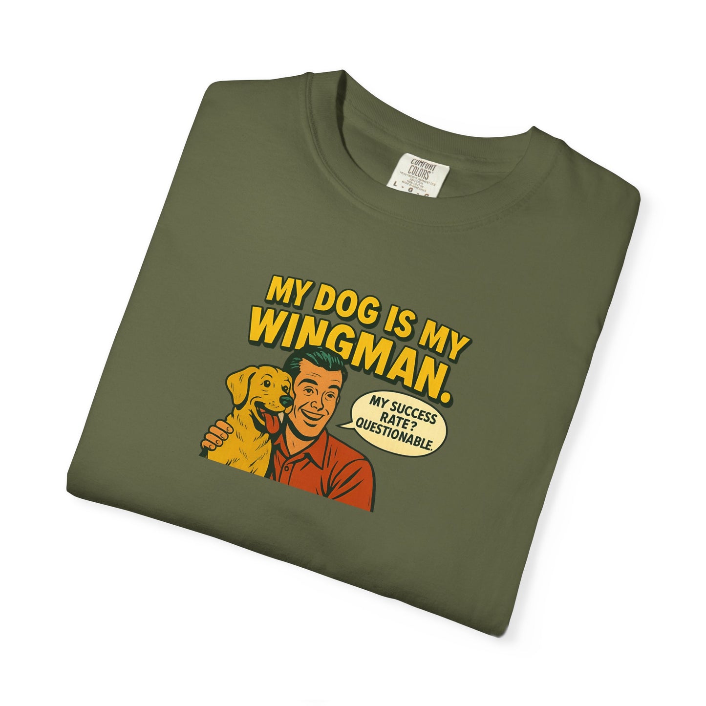 Wingman Dog Dad T-Shirt