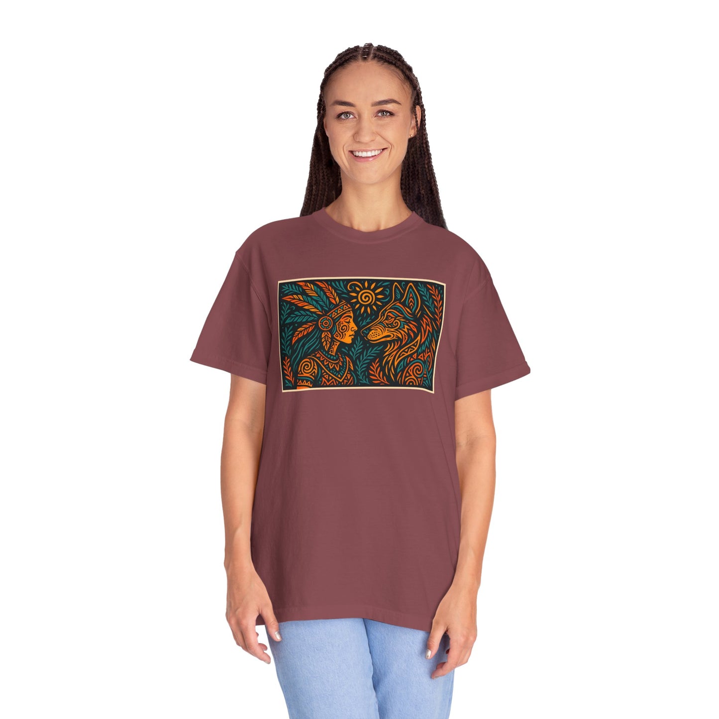 Nature-Inspired Unisex T-Shirt, Boho Casual Tee, Gift for Nature Lovers, Eco-Friendly Apparel, Stylish Everyday Top