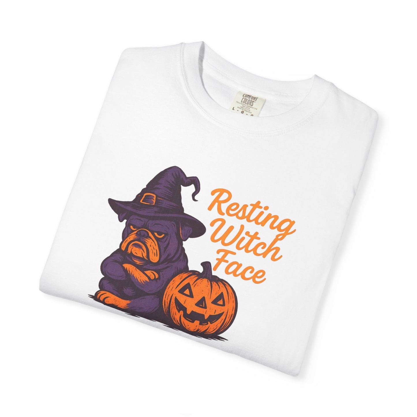 Halloween Witch T-Shirt, Funny Resting Witch Face Tee, Unisex Halloween Apparel, Spooky Season Shirt, Fall Festive Wear
