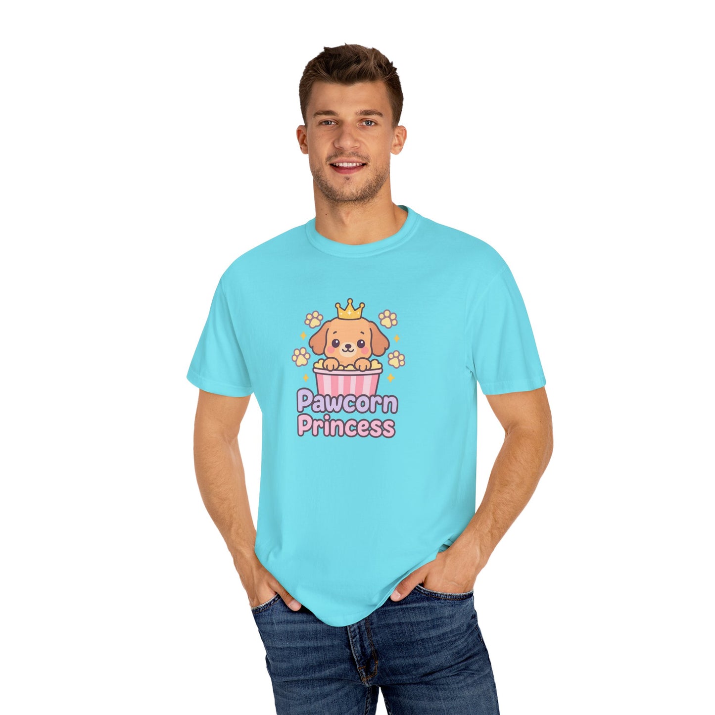 Pawprint Princess T-Shirt, Cute Dog Lover Tee, Funny Pet Shirt, Gift for Dog Moms, Animal Lover Clothing