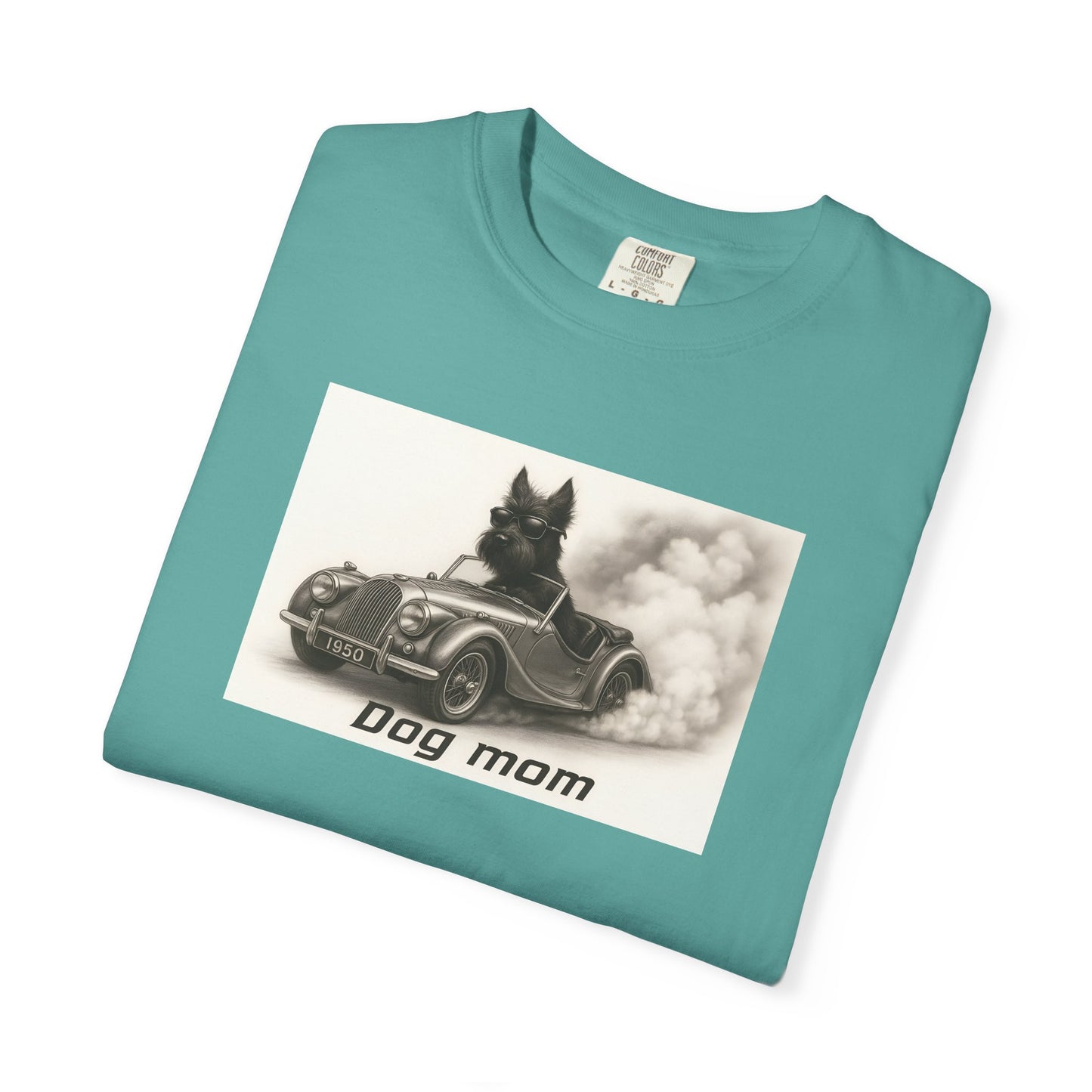 Dog Mom - Scottish Terrier - “Cool Dogs in Cool Cars” T-Shirt Collection! 🐶🚗