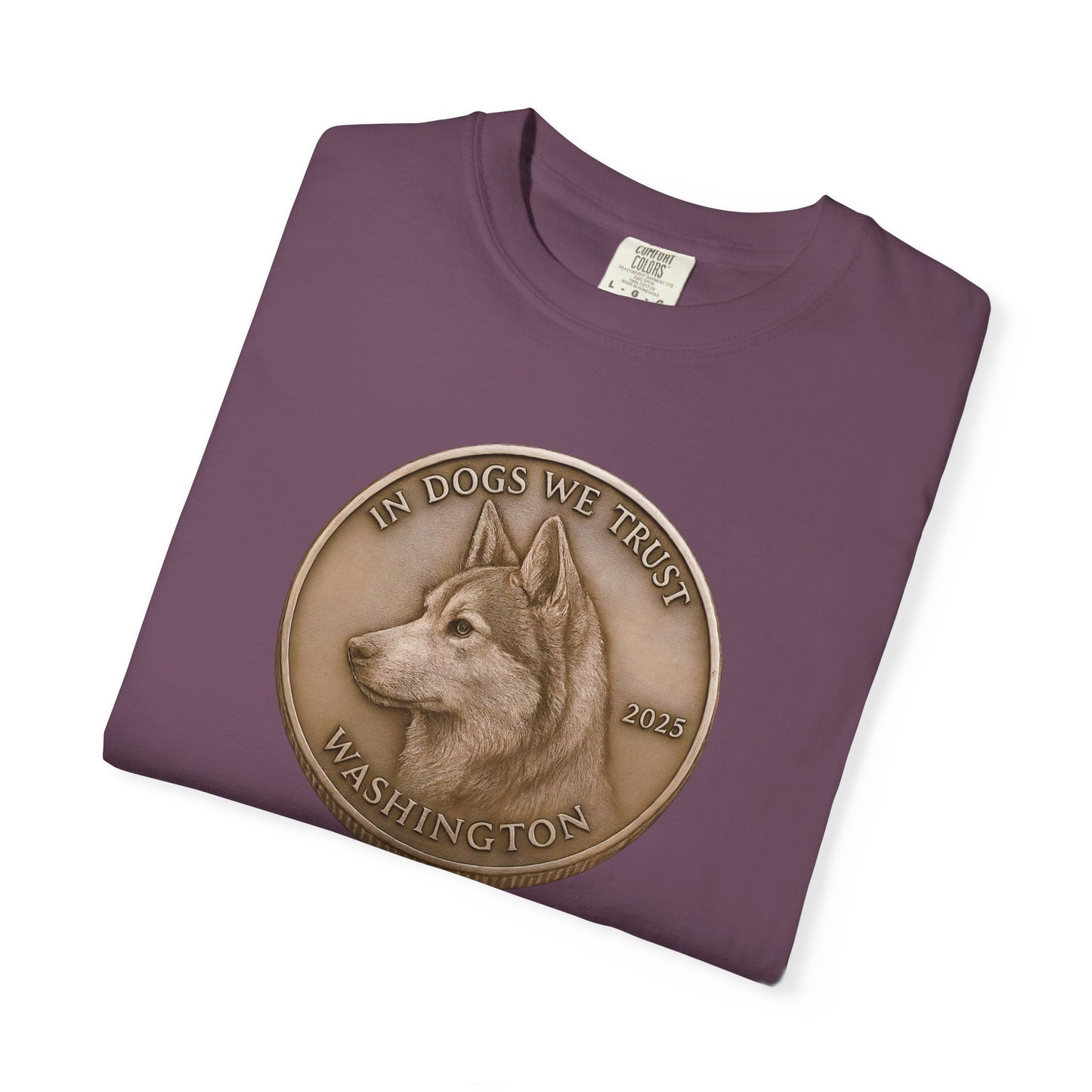 Washington State Coin T-Shirt Collection - Proud Dog Breed Illustrations