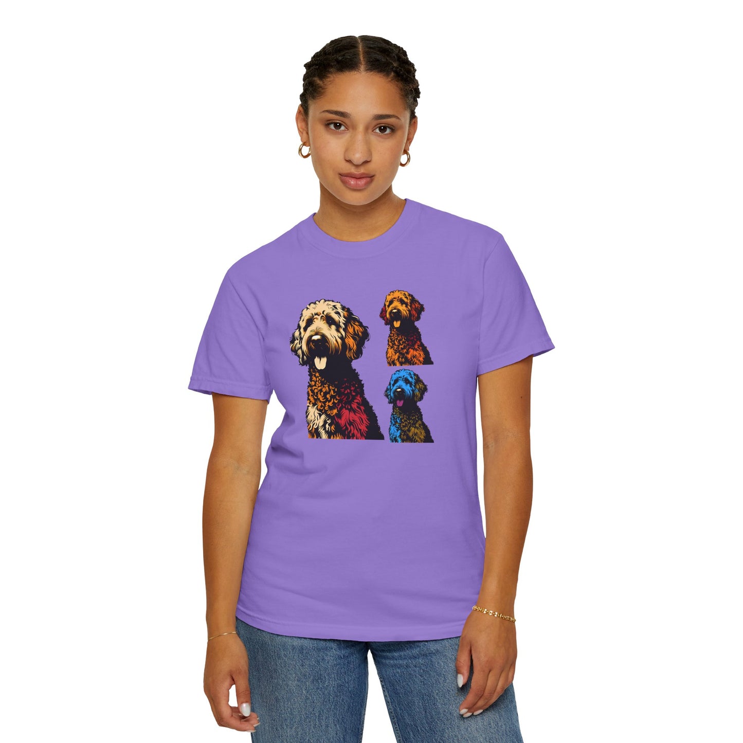 Labradoodle Love Tee – Color Splash Edition