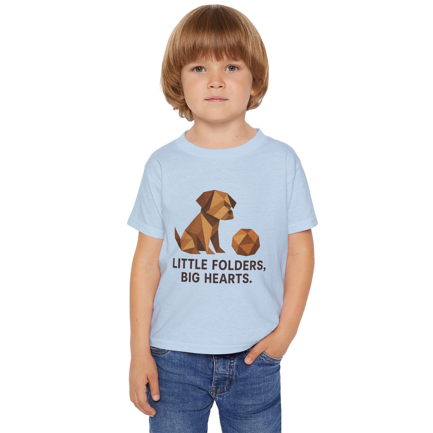 Cute Toddler T-Shirt with Adorable Dog Design, Kids Graphic Tee, Animal Lover Gift, Playful Everyday Wear, Fun Gift for Children