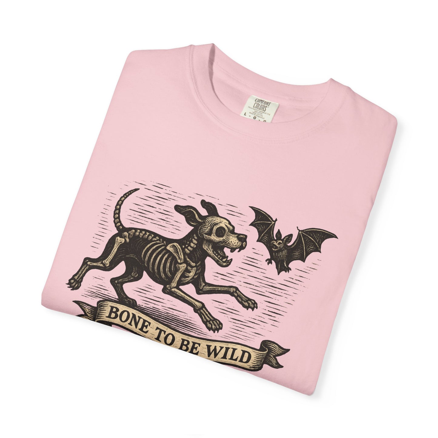 Bone To Be Wild Dog T-Shirt, Unisex Pet Lover Shirt, Halloween Tee, Funny Dog Apparel, Gift for Animal Lovers