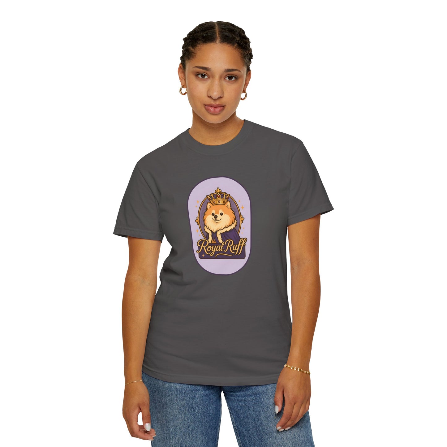 Dog Lover's Royal Ruff T-Shirt - Unisex Funny Pet Tee, Gift for Dog Parents, Cute Animal Shirt, Pet Memorial, Birthday Gift