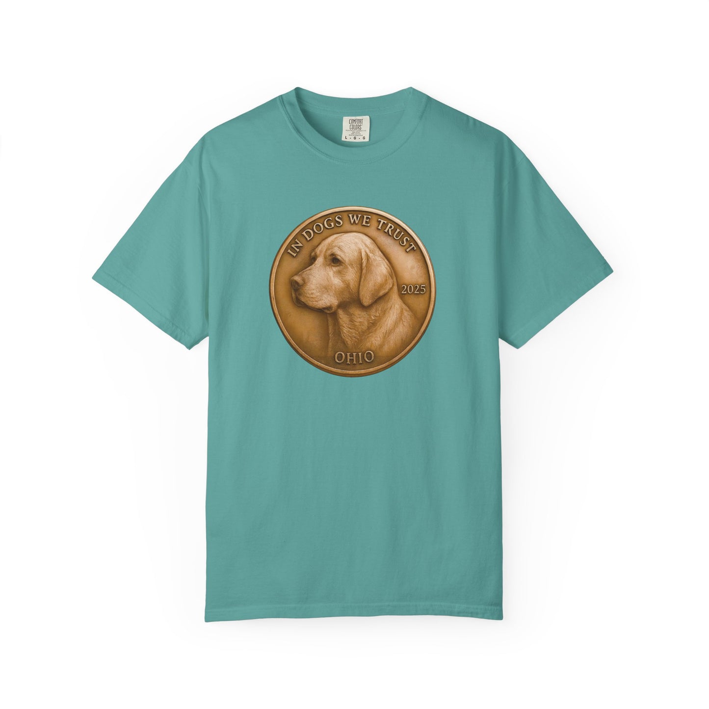 Ohio State Coin T-Shirt Collection - Proud Dog Breed Illustrations