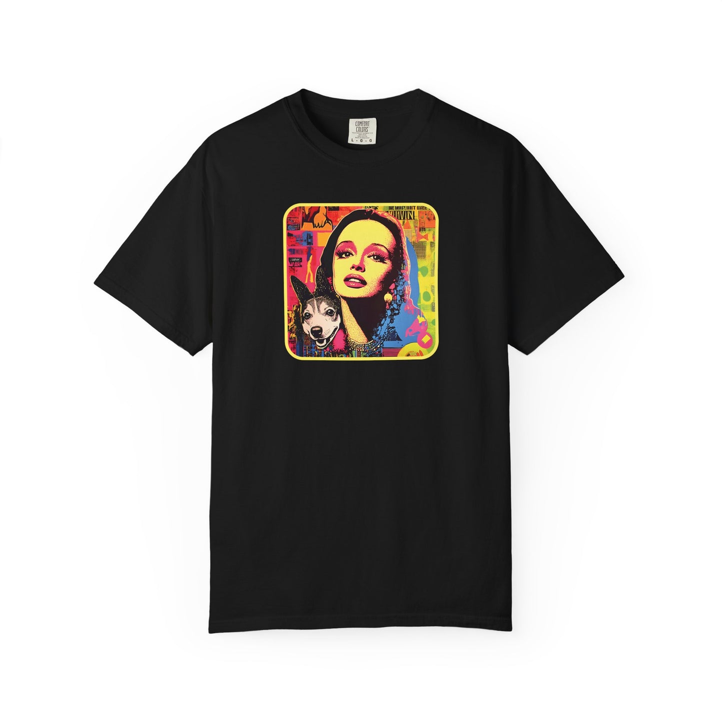 Pop Art Mom and Dog T-Shirt