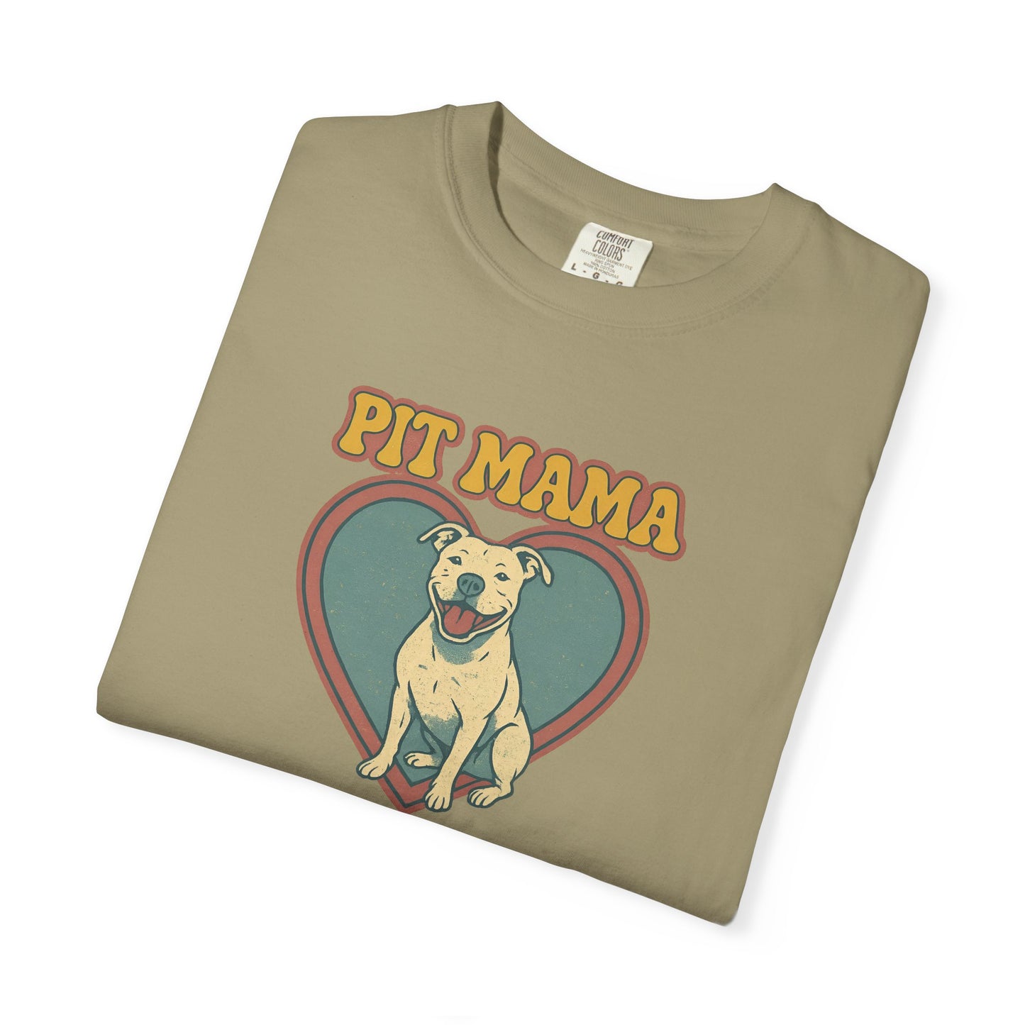 Pit Mama Unisex T-Shirt - Perfect Gift for Dog Lovers, Pet Owners, Animal Rescue Advocates, Dog Mom Apparel