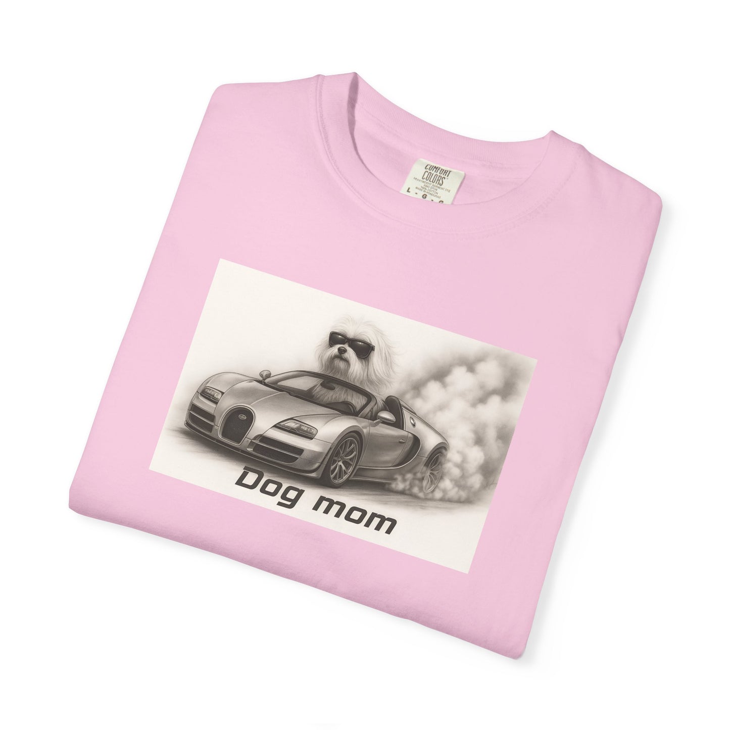 Dog Mom - Maltese Terrier - “Cool Dogs in Cool Cars” T-Shirt Collection! 🐶🚗